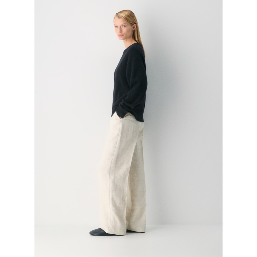 Wilfred Limitless pant linen Natural ecru 4, 6